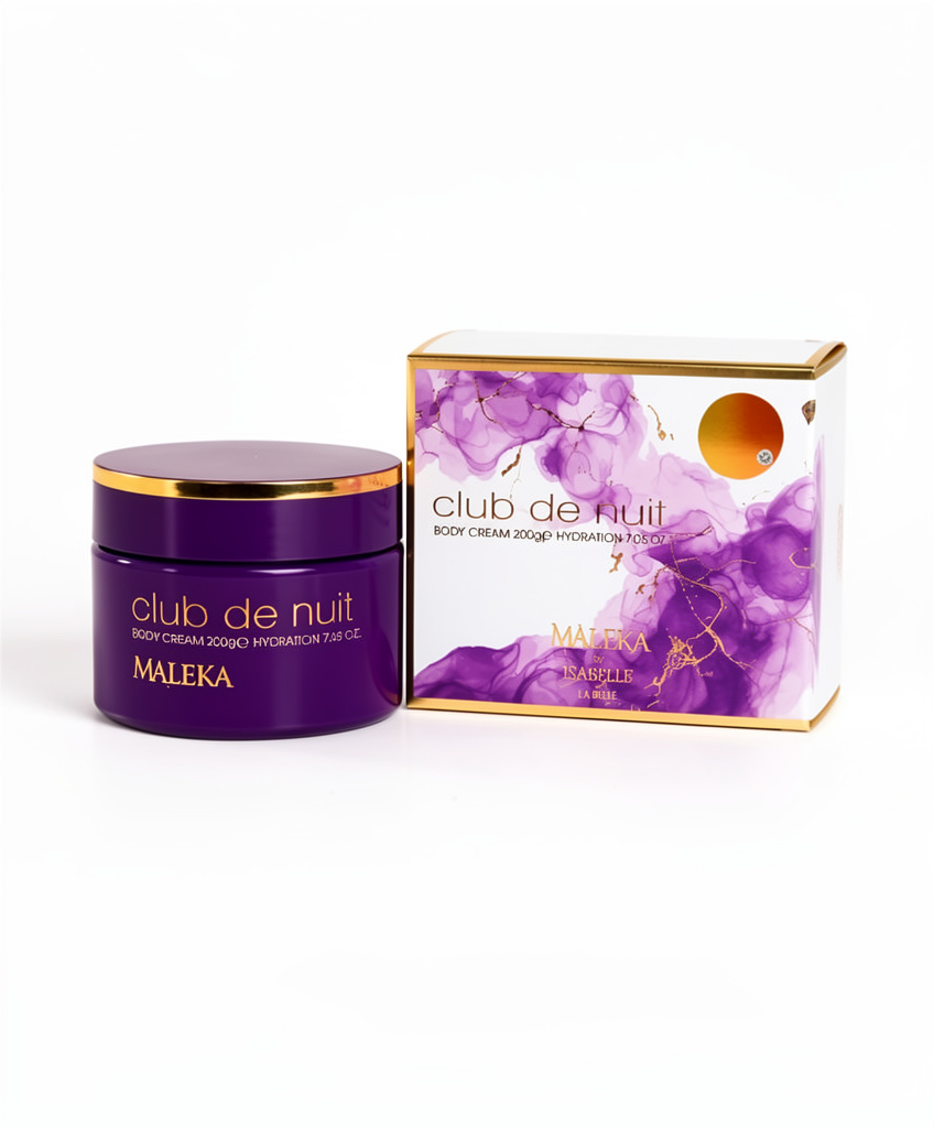 Creme Corporal Hidratante Club Denuit Maleka 200g (Pasta)