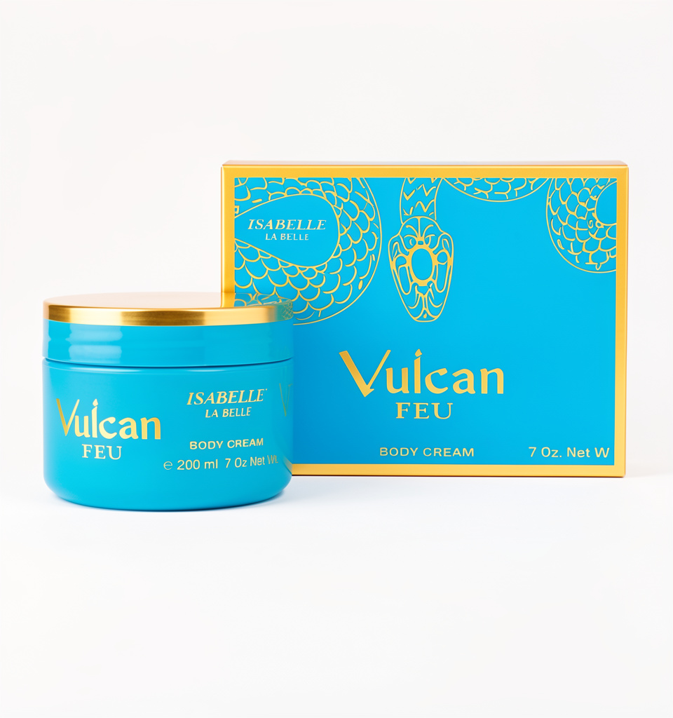 Creme Corporal Hidratante Vulcan Feu 200g (Pasta)
