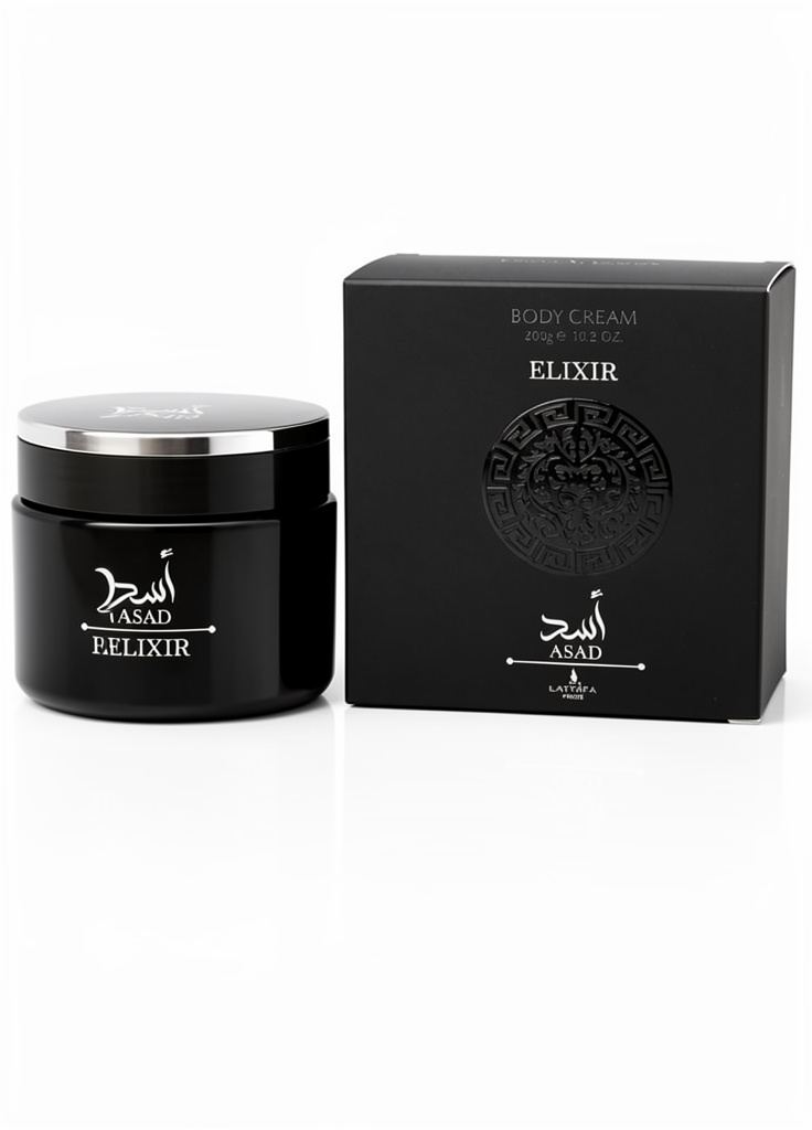 Creme Hidratante Corporal Asad Elixir 200g (Pasta)