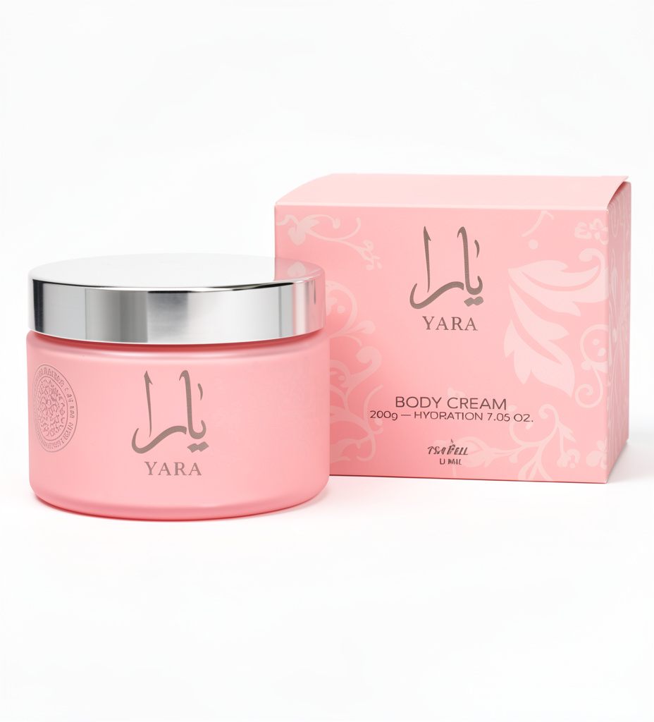 Creme corporal hidratante Yara Rosé
