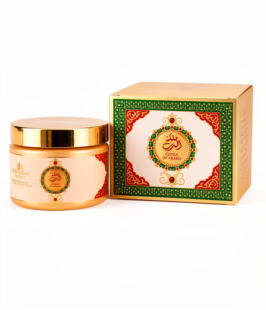 Creme Corporal Hidratante Queen Of Arabia 200g (Pasta)