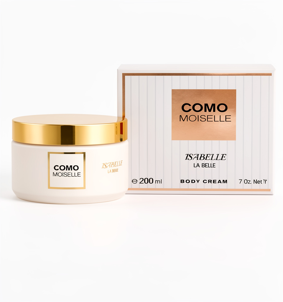 Creme Corporal Hidratante 200g (Pasta) Como Moiselle