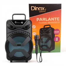 PARLANTE 8" CON MICROFONO 800W