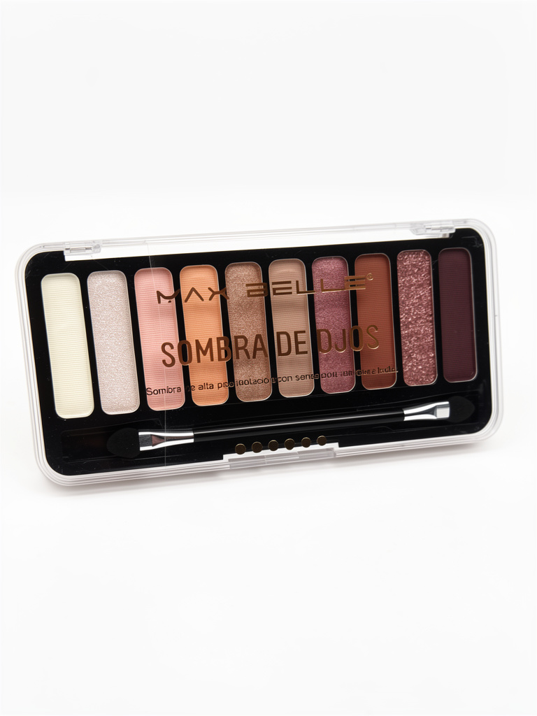 Paleta Sombra 10 Colores Max Belle