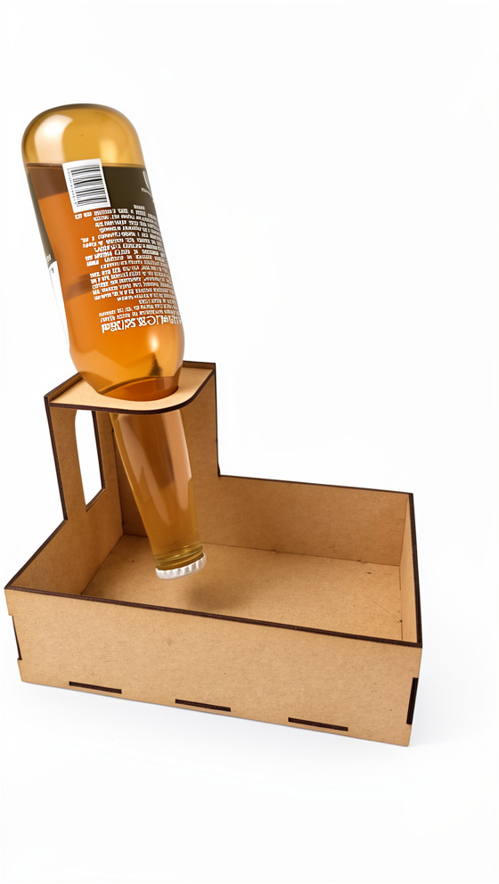 Porta cerveza aire bandeja