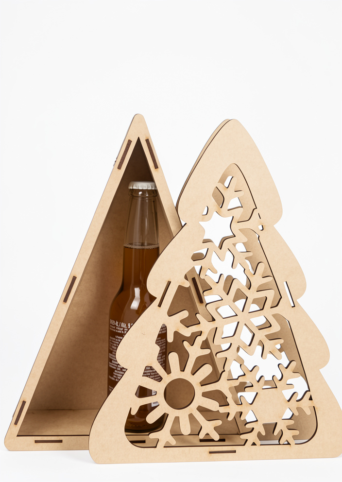Caja árbol navidad 30cm