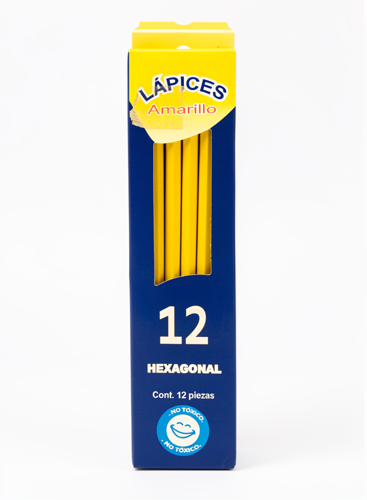 Lapices Amarillo 12