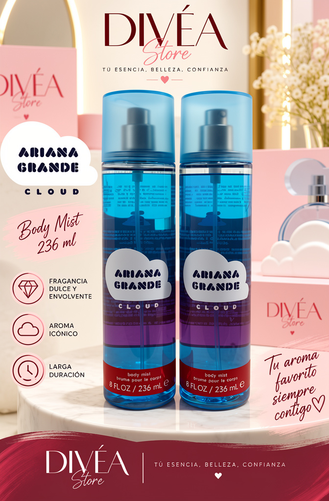 Ariana Grande Cloud body mist