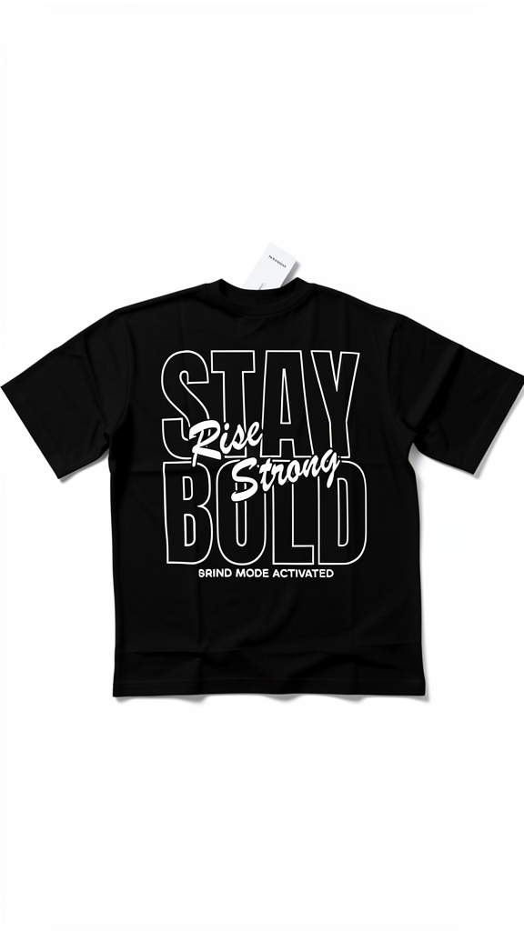 Román camiseta oversize Stay Build