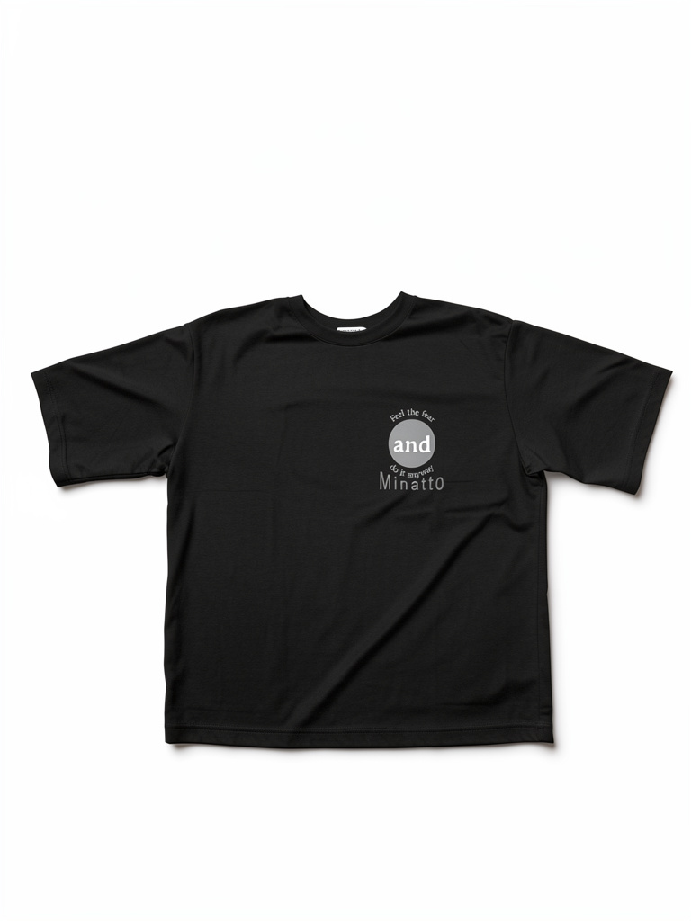 Mtto camiseta Boxy fit feel the fear