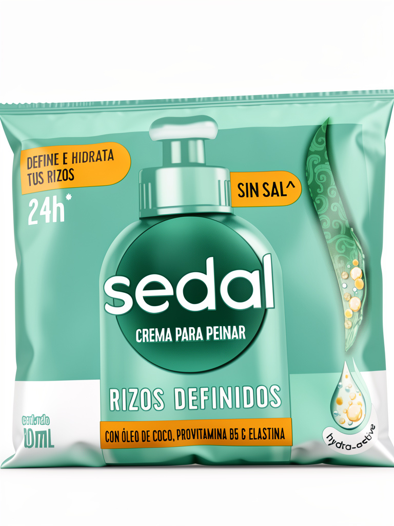 Crema de peinar  rizo en sobre  sedal