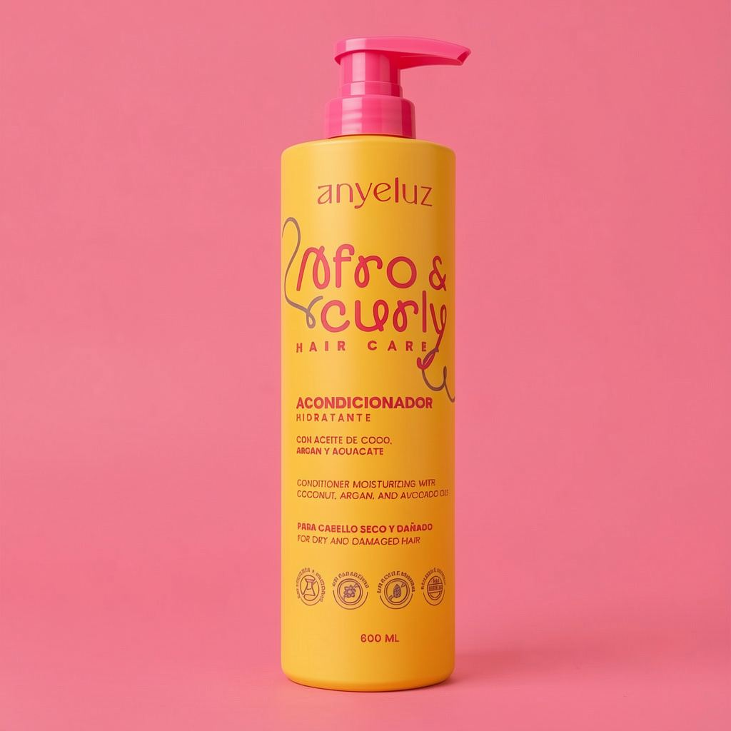Acondicionador Afro curly  de anyeluz