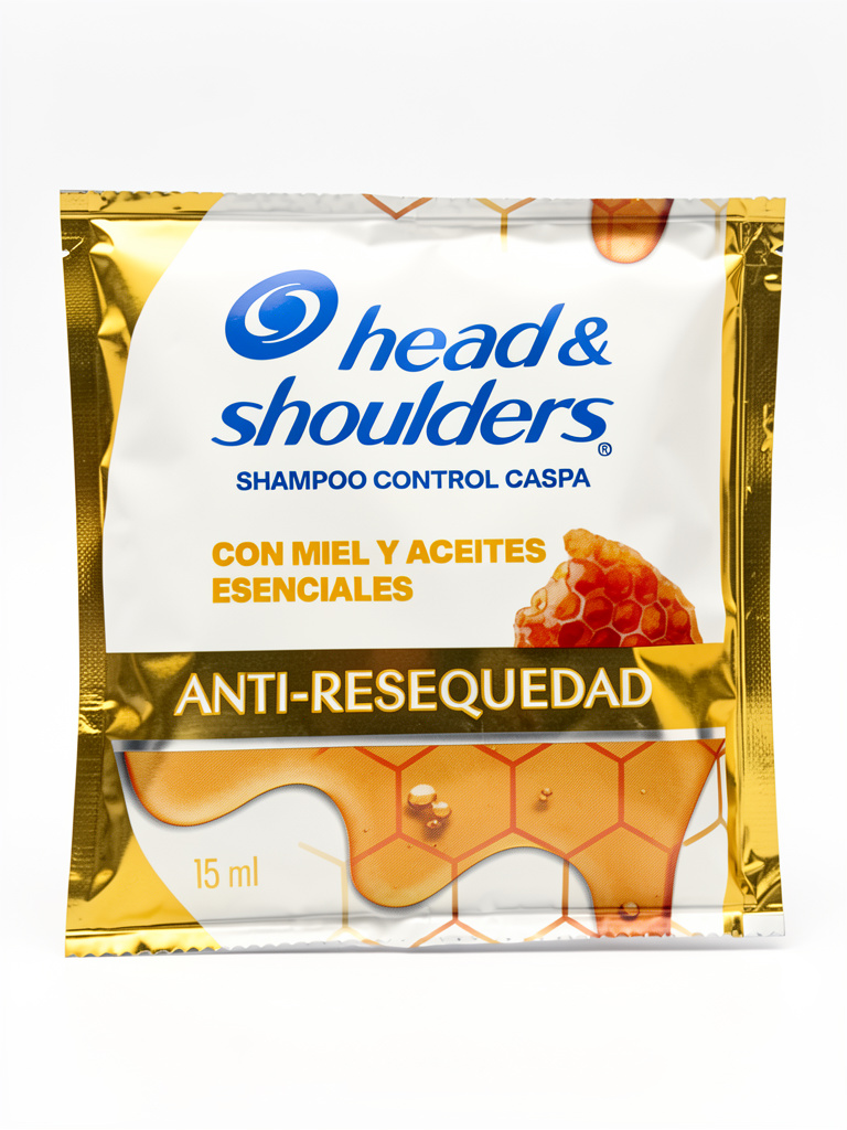 Shampoo anti resequedad hys  en sobre