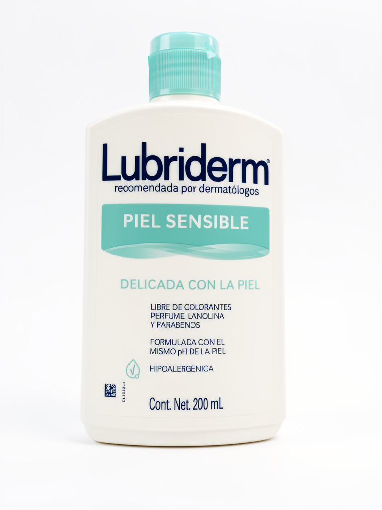 Lubriderm piel, sensible x 200ml
