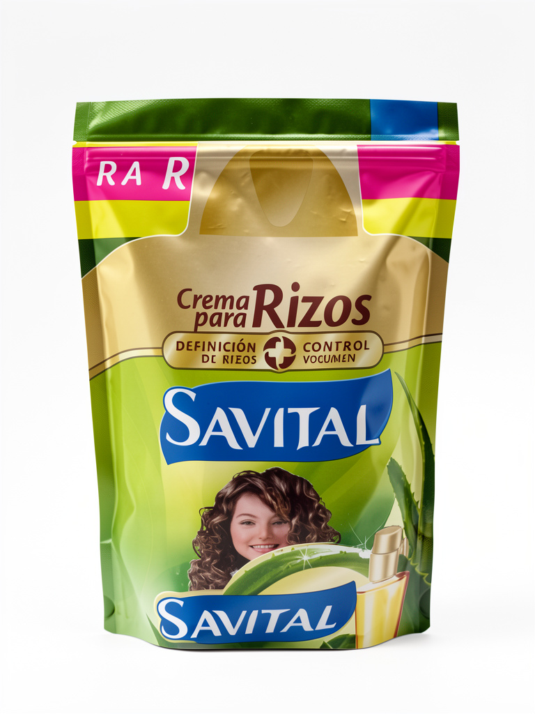 Crema para peinar, Saval en sobre