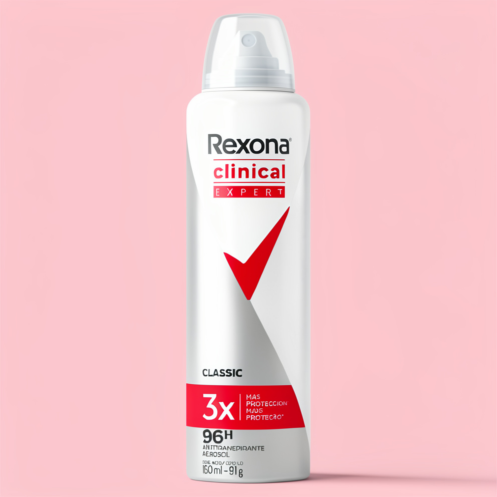 Desodorante aerosol, Rexona, Clinical classic