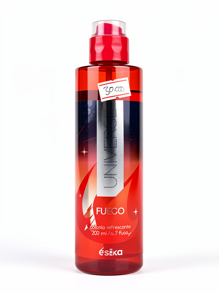 Colonia refrescante Universe  fuego