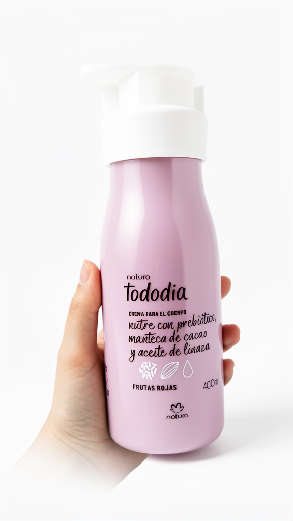 Crema hidratante   Frutas roja  Tododia