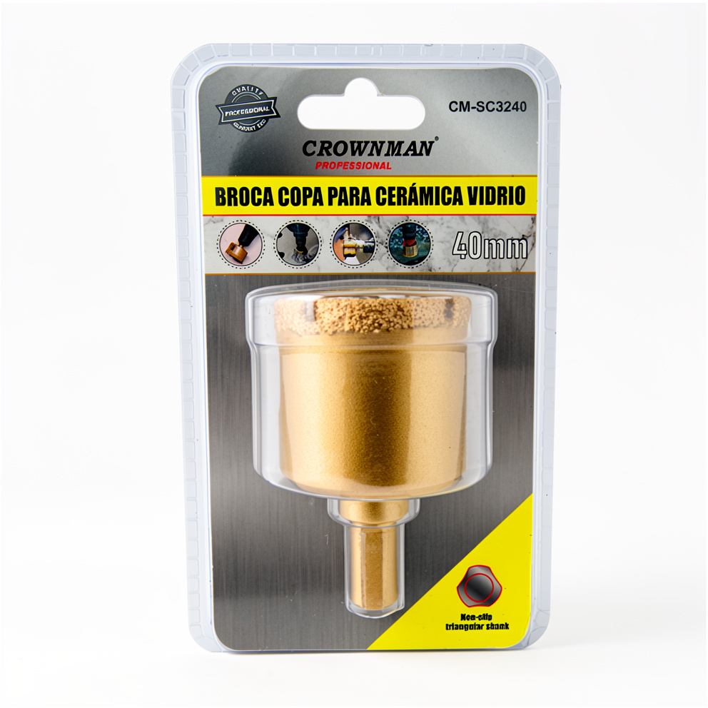 BROCA COPA CERAMICA 40 MM