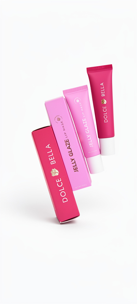 Balsamo labial rosa Jelly Glaze Dolce Bella