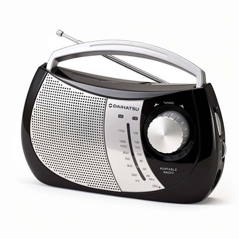 DAHIATSU RADIO PORTATIL AM/FM D-RP38/BK/RD/WE