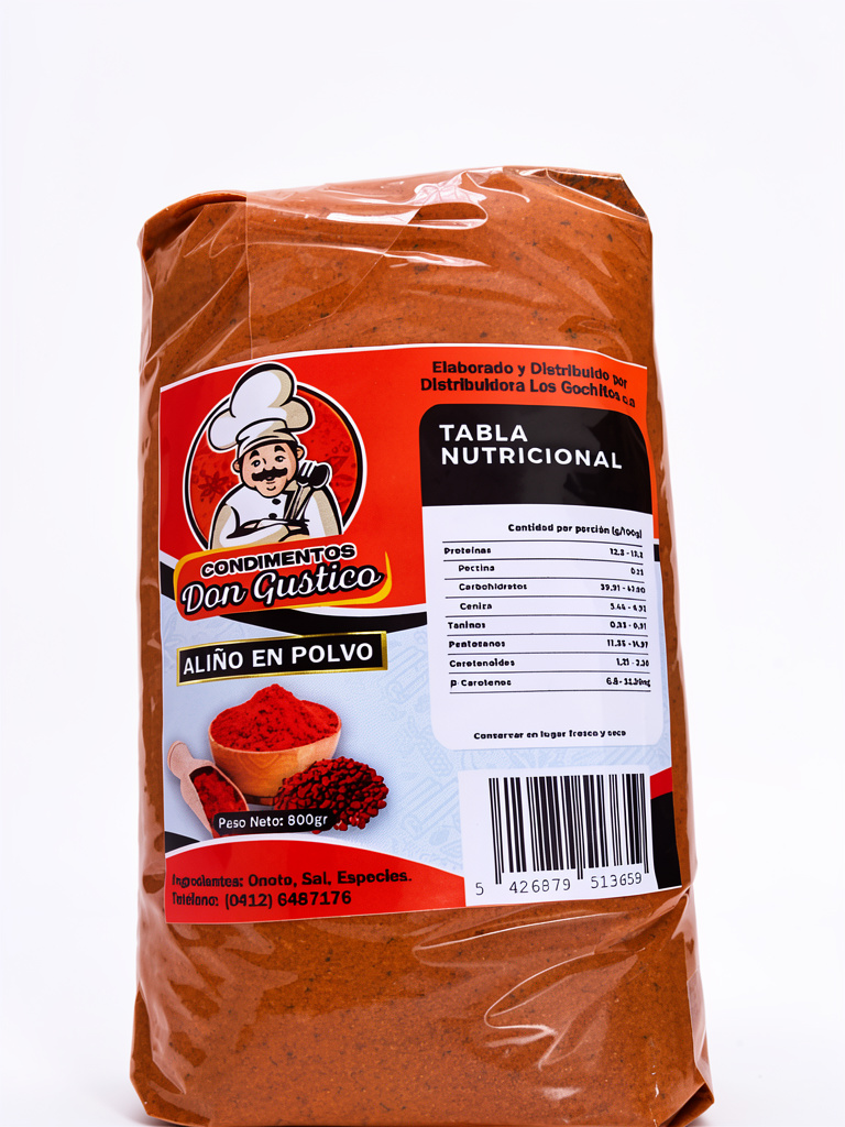 ALIÑO EN POLVO DON GUSTICO 800gr