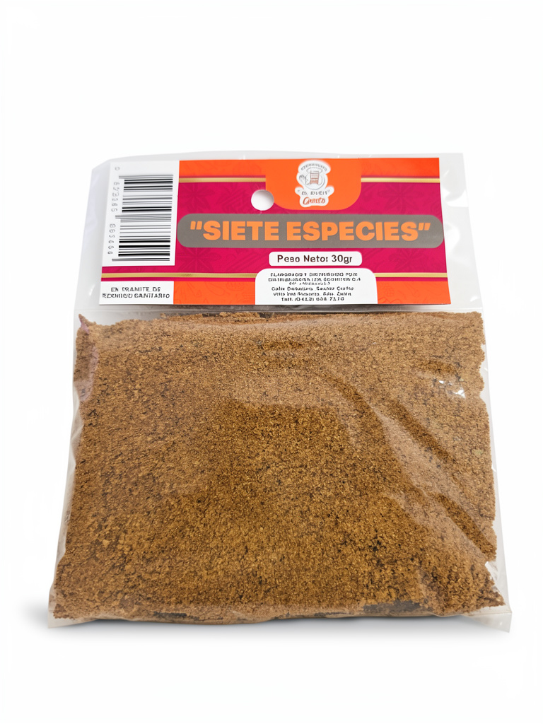 SIETE ESPECIES EL BUEN GUSTO 30gr