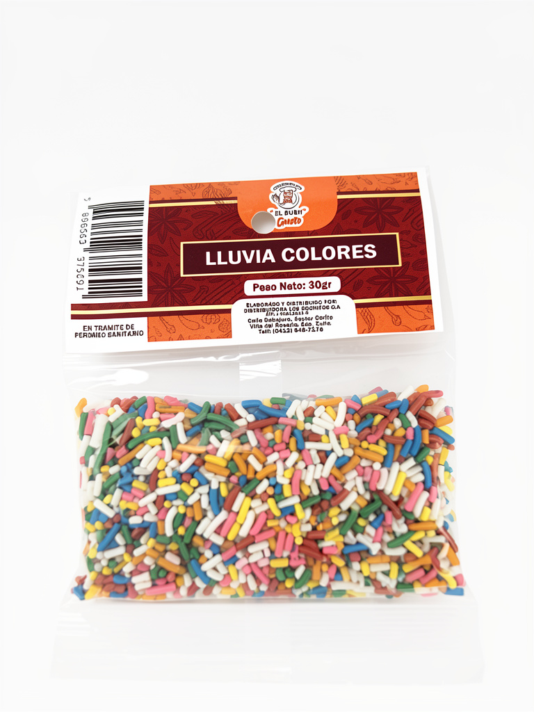 LLUVIA COLORES 40GRX1