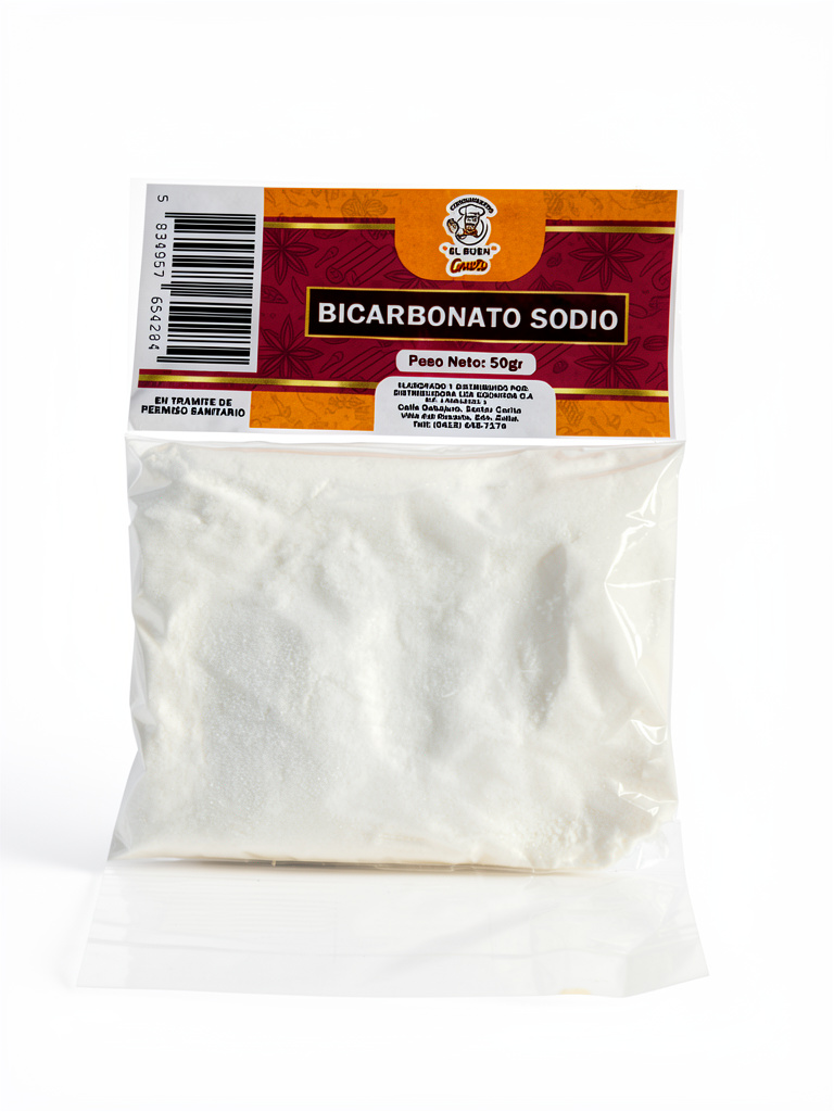 BICARBONATO DE SODIO BUEN GUSTO  50GR×1