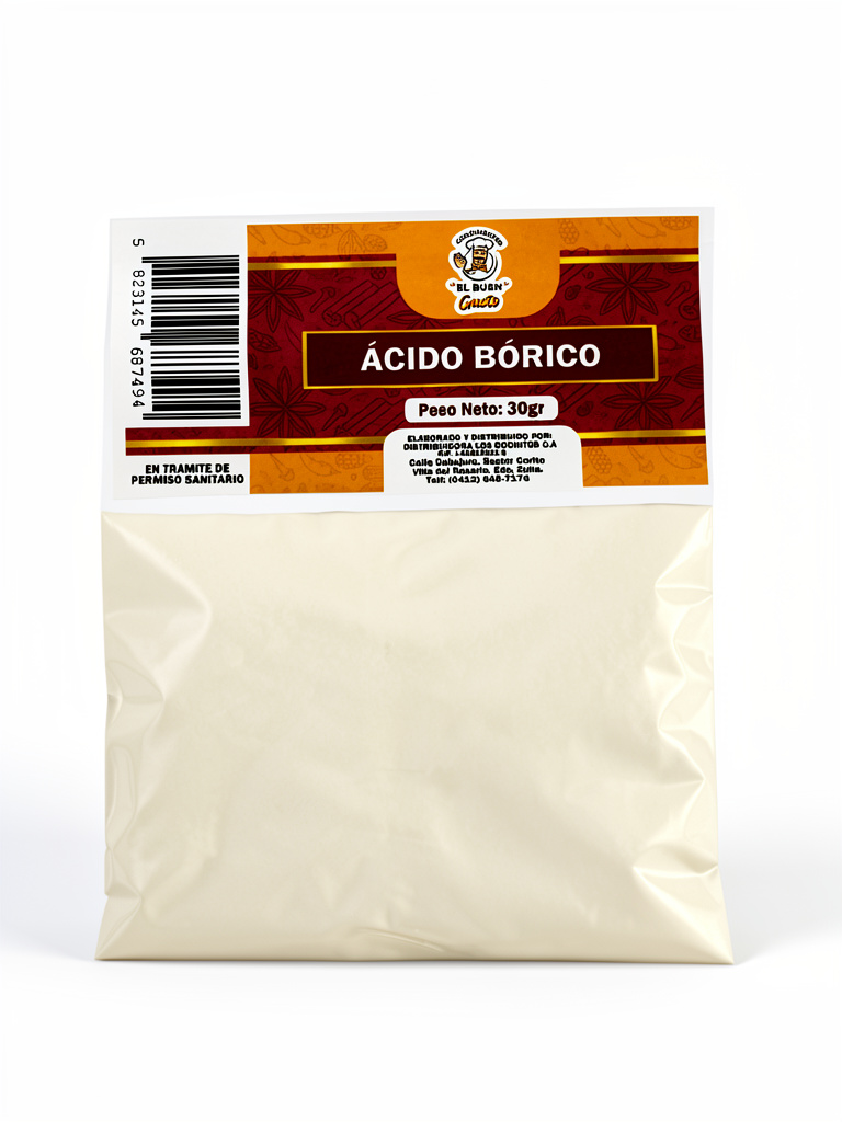 ACIDO BORICO "BUEN GUSTO " 30GR