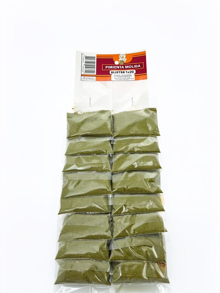 PIMIENTA MOLIDA TIRA 1×20