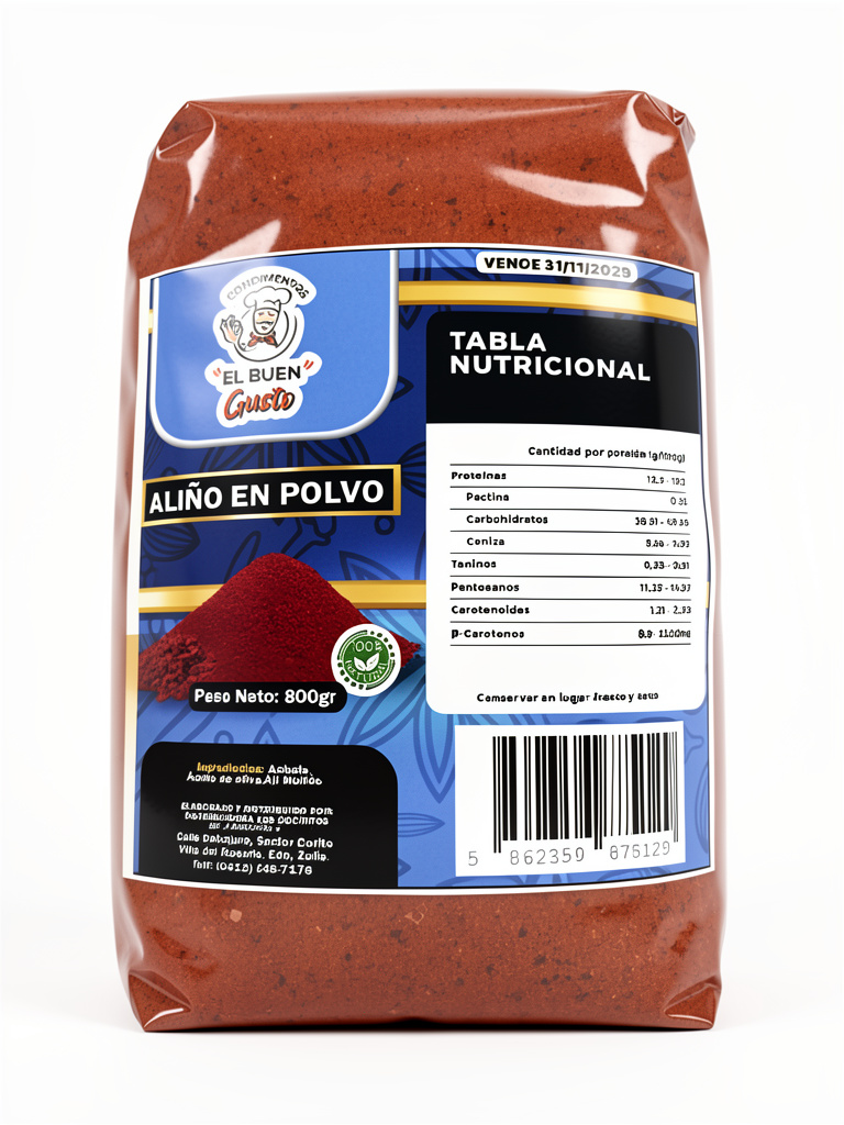 ALIÑO EN POLVO 800GR