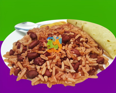 GALLO PINTO + 1 REPOCHETA Y CREMA