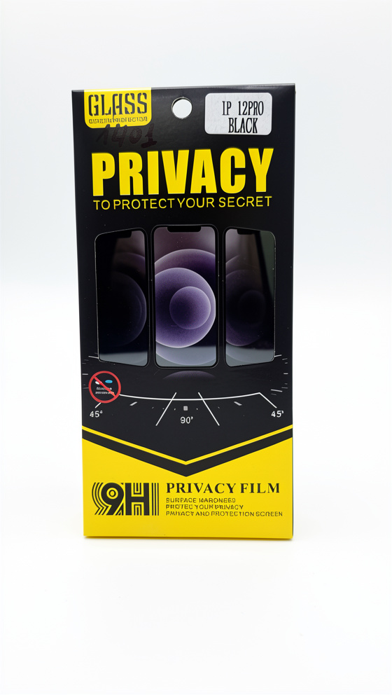 PELICULA VIDRIO PRIVACIDADE 12/12PRO