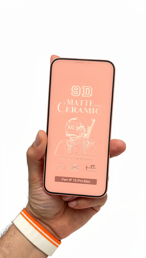 PELICULA CERAMICA MATE IPHONE 15 PRO MAX