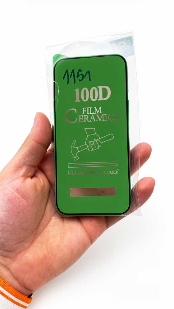 PELICULA CERAMICA LISA IPHONE 15/15PRO