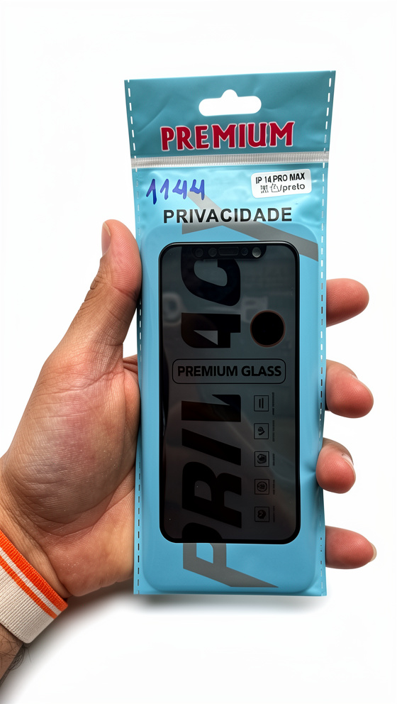 PELICULA VIDRO PRIVACIDADE IPHONE 14 PRO MAX