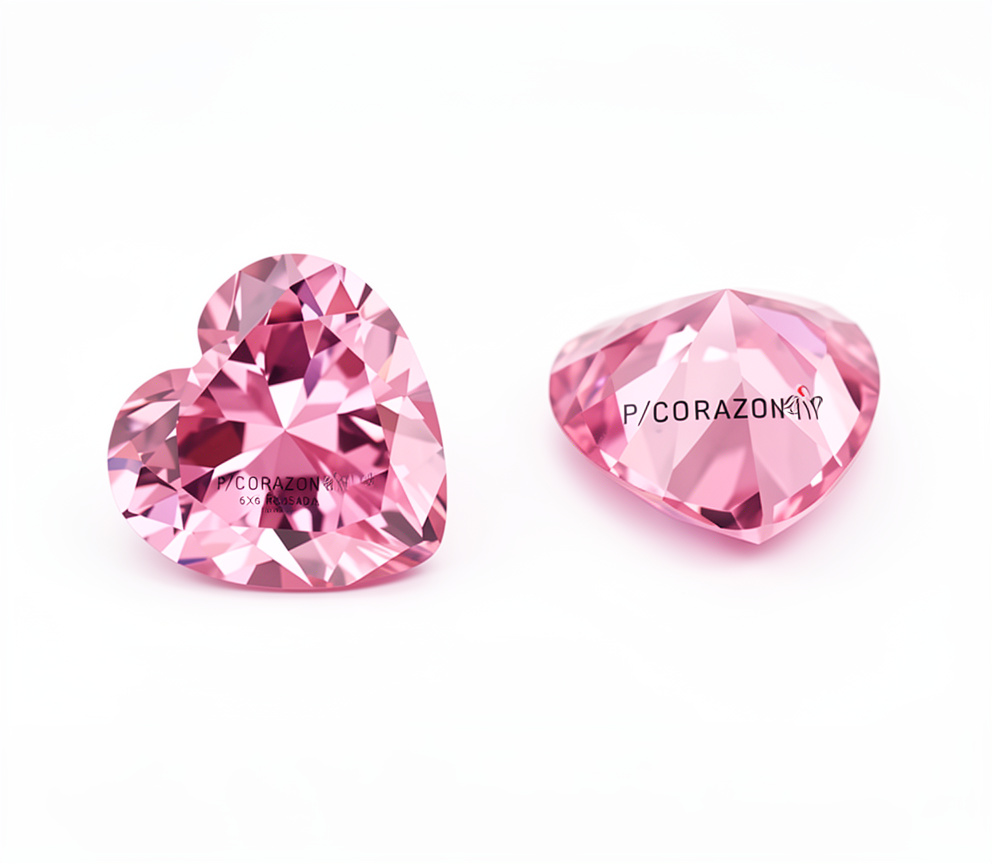 P/CORAZON 6X6 ROSADA