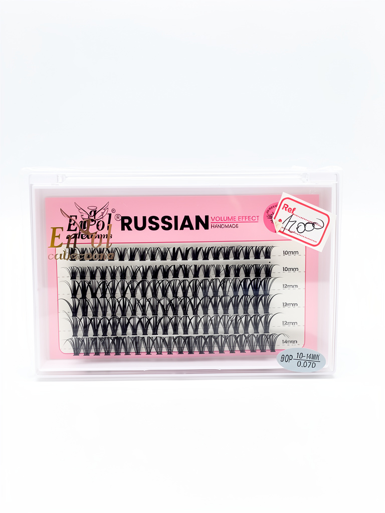 Kit de pestañas efecto ruso