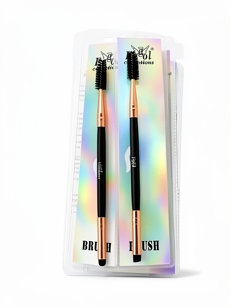Pincel dual de cejas