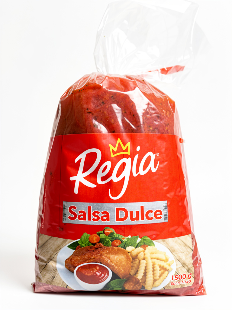 Salsa dulce regia medio galón 1500g