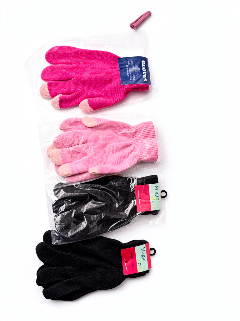 Guantes Magic Glove fucsia,rosa,gris