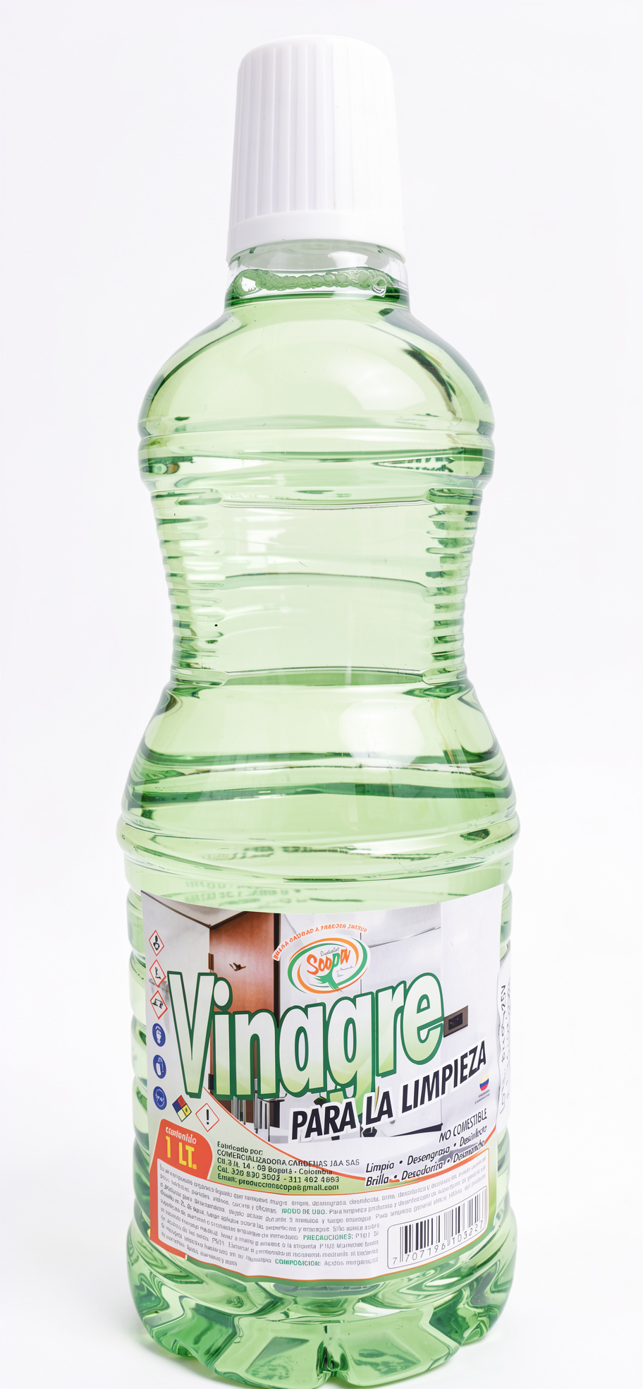 VINAGRE INDUSTRIAL 1 LITROS