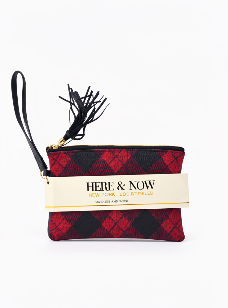 CARTERA TIPO MUÑEQUERA HERE Y NOW NEW YORK L.A