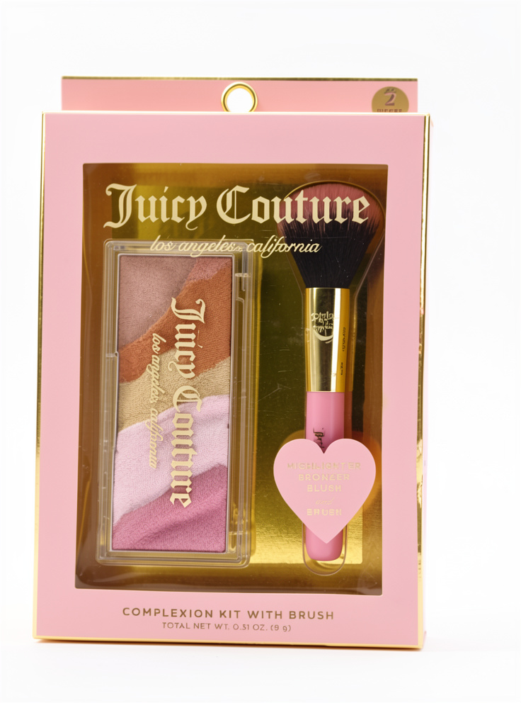 SET DE ILUMINADOR, BLUSH Y BRONCEADOR EN POLVO JUICY COUTURE