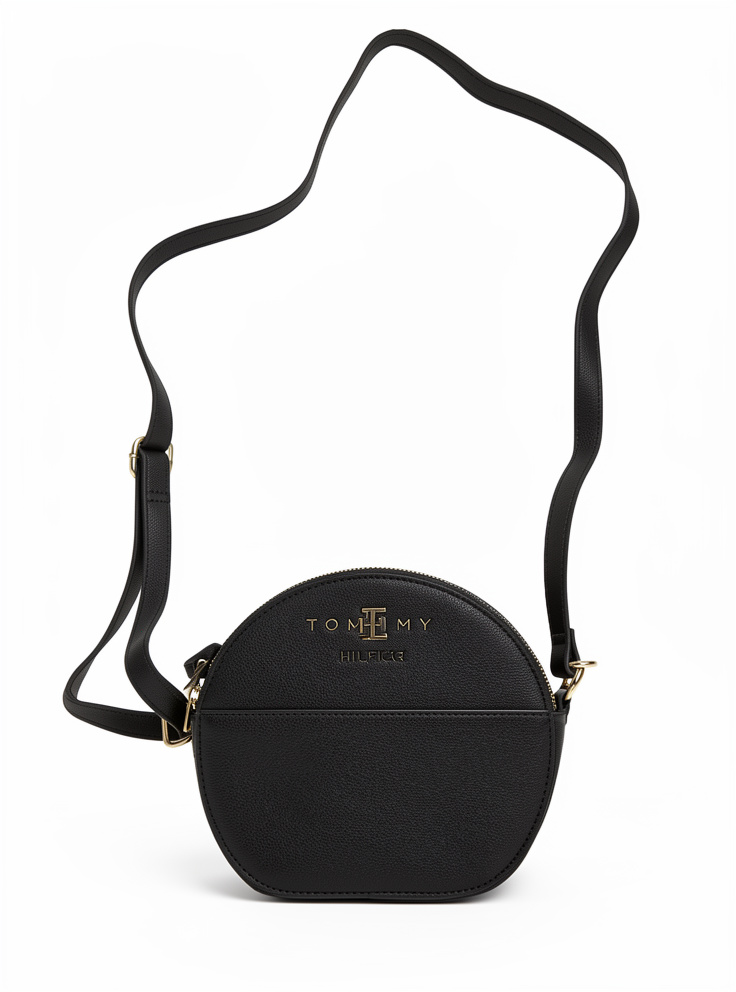 BANDOLERA CIRCULAR TOMMY HILFIGER BLACK