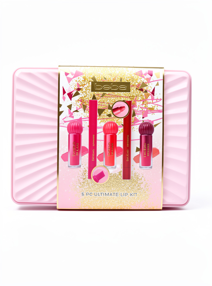 CAJA DE 5 PIEZAS DE LABIALES Y DELINEADORES BEBE