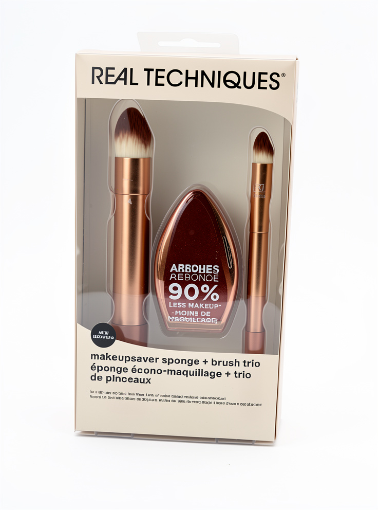 SET DE BROCHAS Y ESPONJA REAL TECHNIQUES