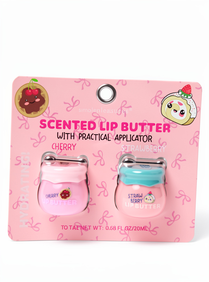 DUO DE BÁLSAMOS LABIALES KAWAII SIMPLE PLEASURES