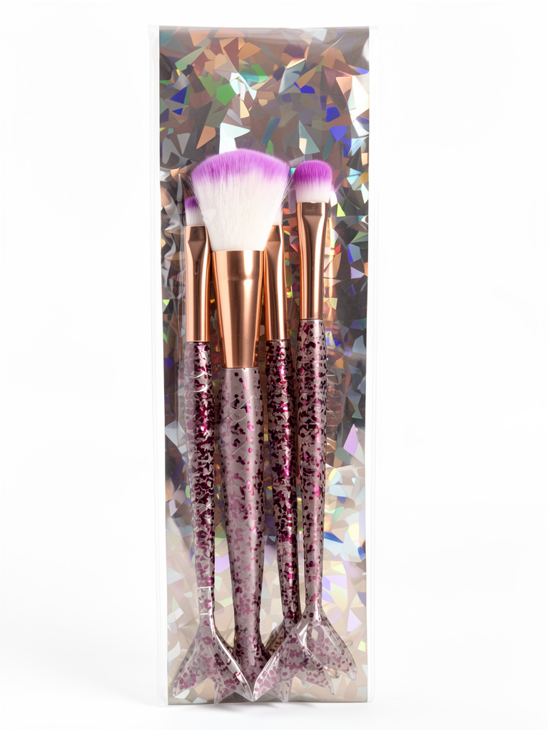 BROCHAS CRISTAL SIRENA x4